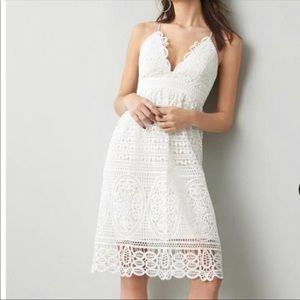 NWT Bardot Versailles White Slip Dress Size 10/L